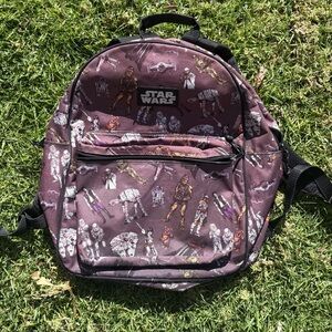 Star Wars Maroon and Black Backpack